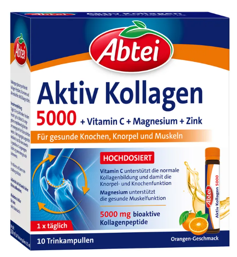 ABTEI Aktiv Kollagen 5000 Trinkampullen ABTEI Aktiv Kollagen 5000 Trinkampullen